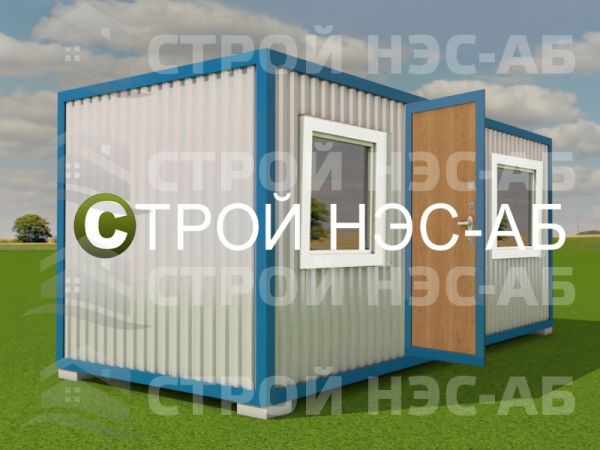 Блок-контейнер БКп-015 2,5х6,0 (расп. № 7) Мдф/Пвх