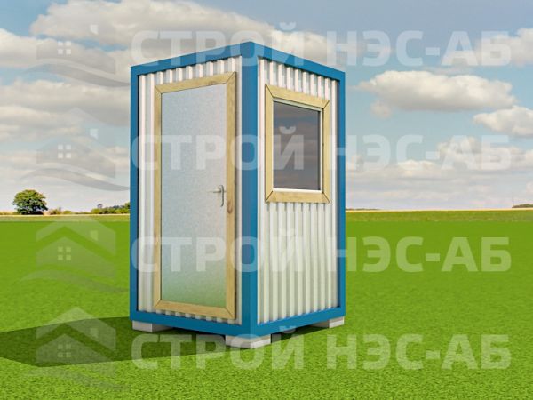 Модульный Пост охраны -001 (1,5х1,5) 
