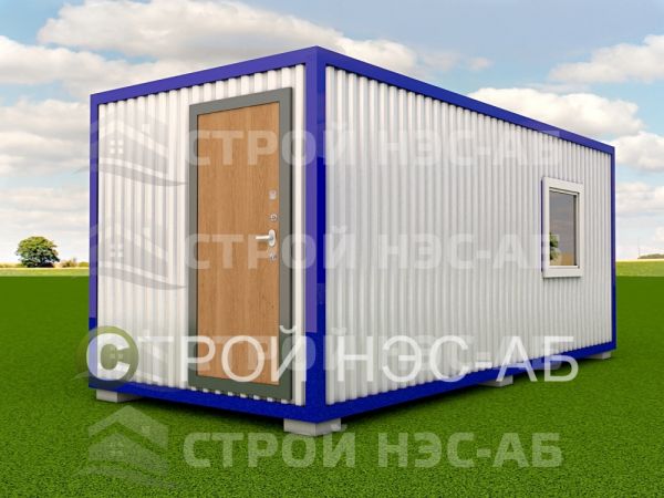 Блок-контейнер БКл-055 2,5х12,0 (тамб. №2,3) ЛДСП