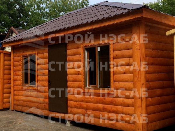 Металлическая бытовка VIP-005 2,5х6,0